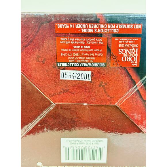 Sideshow Weta Galadhrim Soldier 1:4 Bust Lord of the Rings Two Towers #0564/2000 - Picture 9 of 9